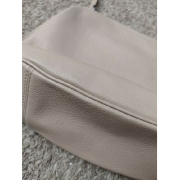 Marc Jacobs Empire City Mini Leather Messenger Crossbody Bag  Biege Purse - Picture 8 of 10